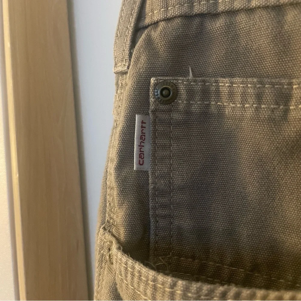 Carhartt Original Loose Fit Carpenter Work Pants size 32x34 - Picture 3 of 10